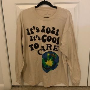 Lonely ghost it’s 2021 it’s cool to care long sleeve